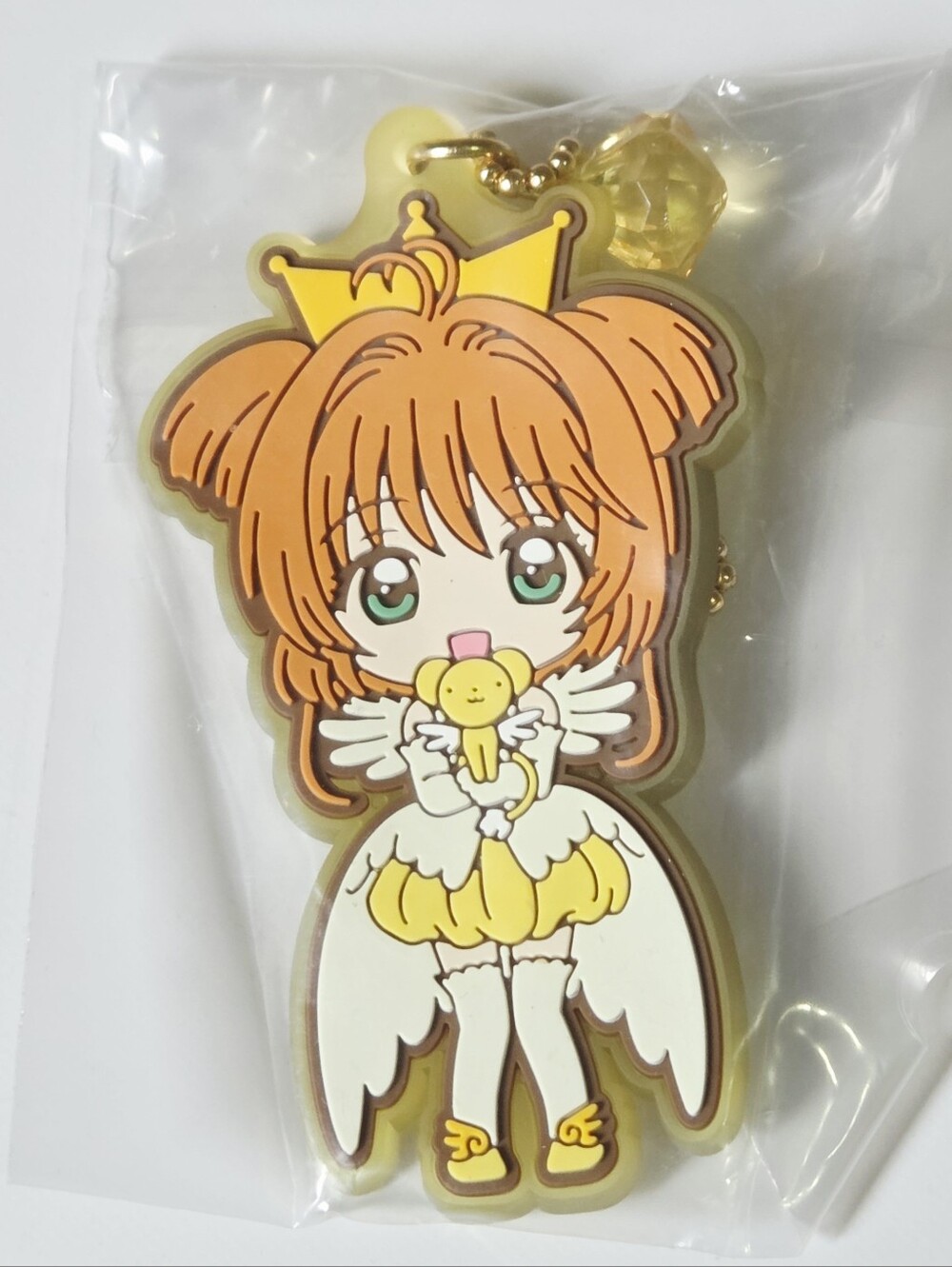*3 for $30* Cardcaptor Sakura Rubber Strap Keychain - Clamp
